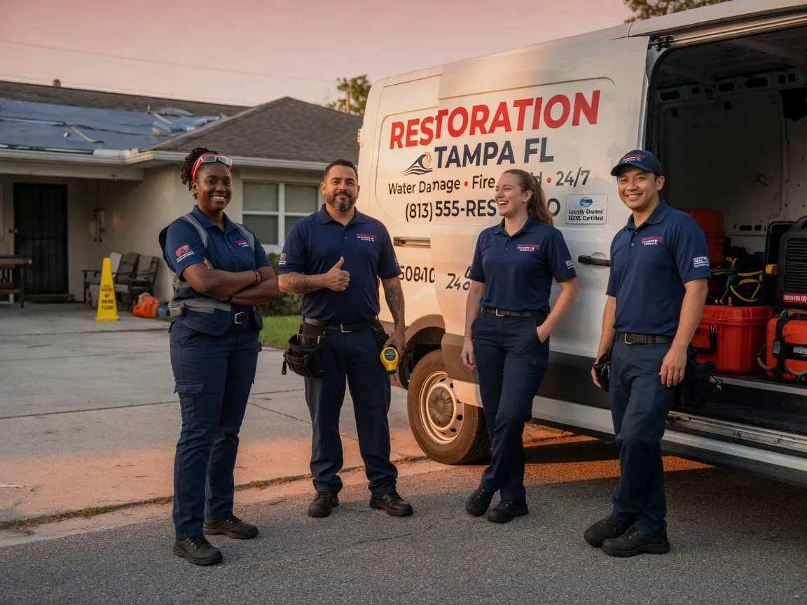 Water Damage Restoration company in Visalia, CA